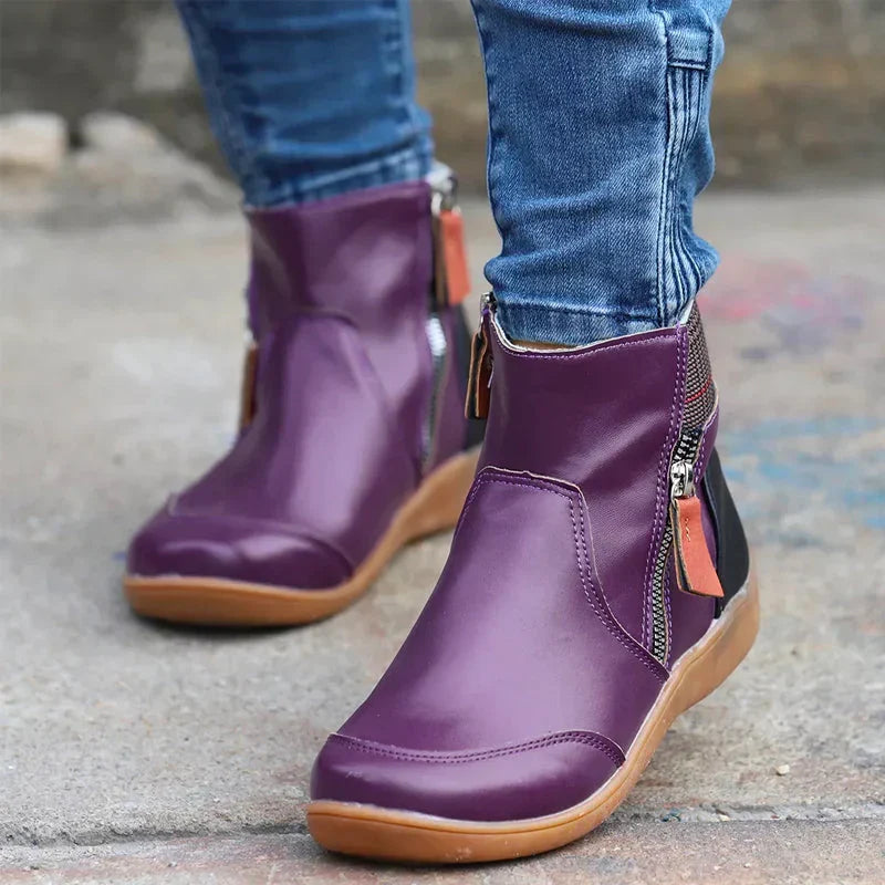 Marisenne | Women's Waterproof Orthopedic Zip Boot