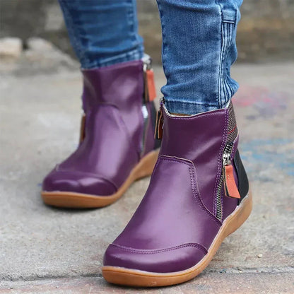Marisenne | Women's Waterproof Orthopedic Zip Boot