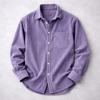 Classic corduroy casual shirt for men | Hudson -3
