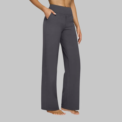Comfortable stretch everyday casual trousers for women | Adele -5