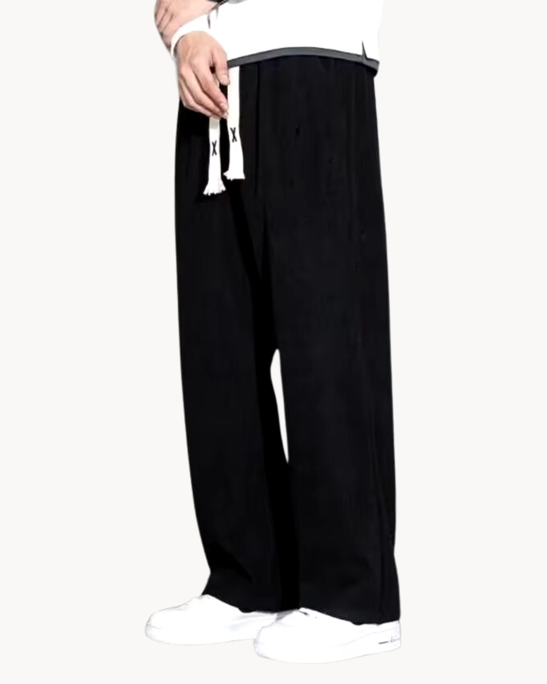 Classic relaxed corduroy casual trousers for men | Cord -6