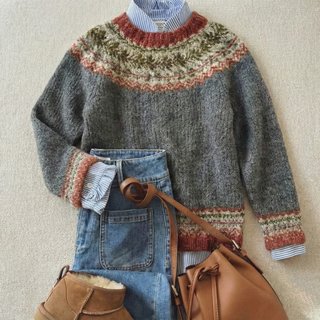 Rosy | Women's Vintage Nordic Heritage Sweater