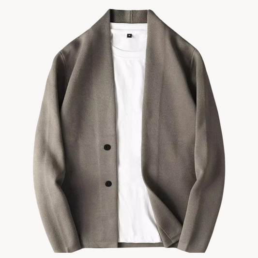 Classic knitted everyday button cardigan for men | Belmont -1