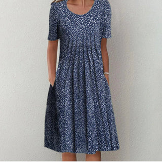 Comfortable tummy-coverage everyday dress for women | Gigi -5