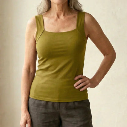 Belladine | Women's Built In Bra Support Tank Top