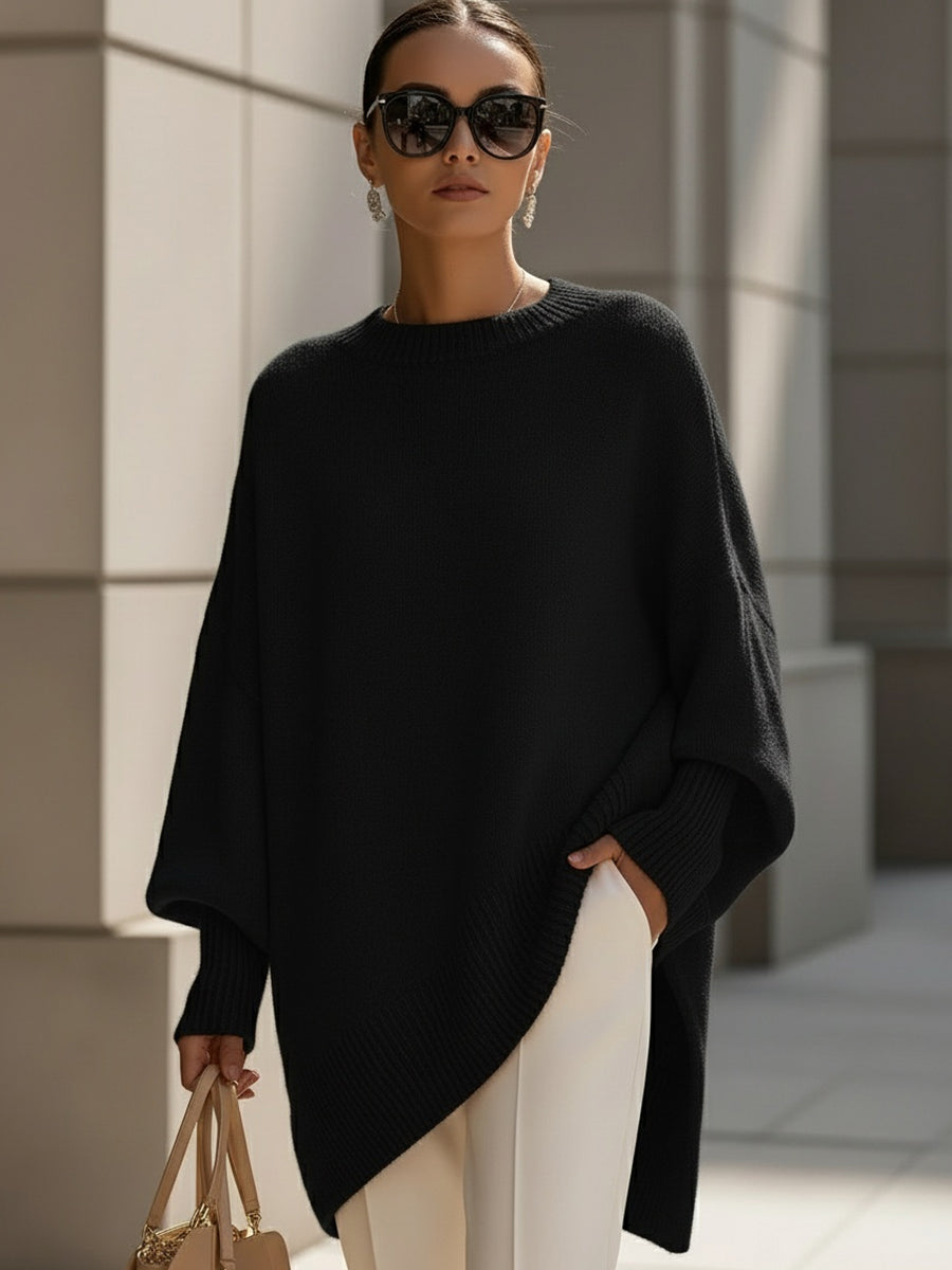 Cosy oversized luxe pullover for women | Clare -8