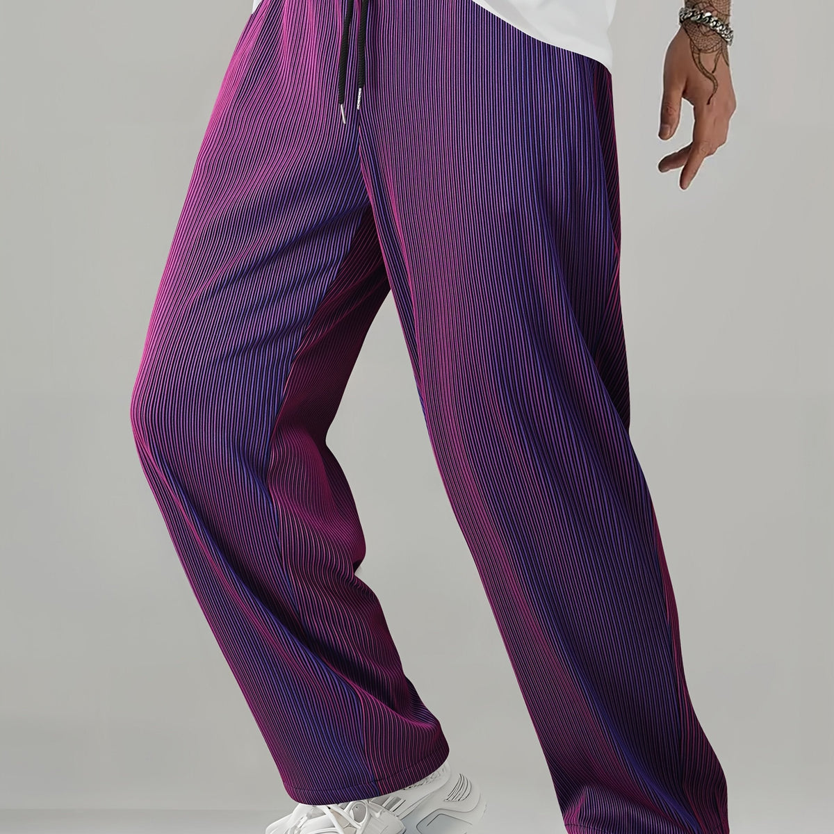 Relaxed fluid everyday casual trousers for men | Ellison -12