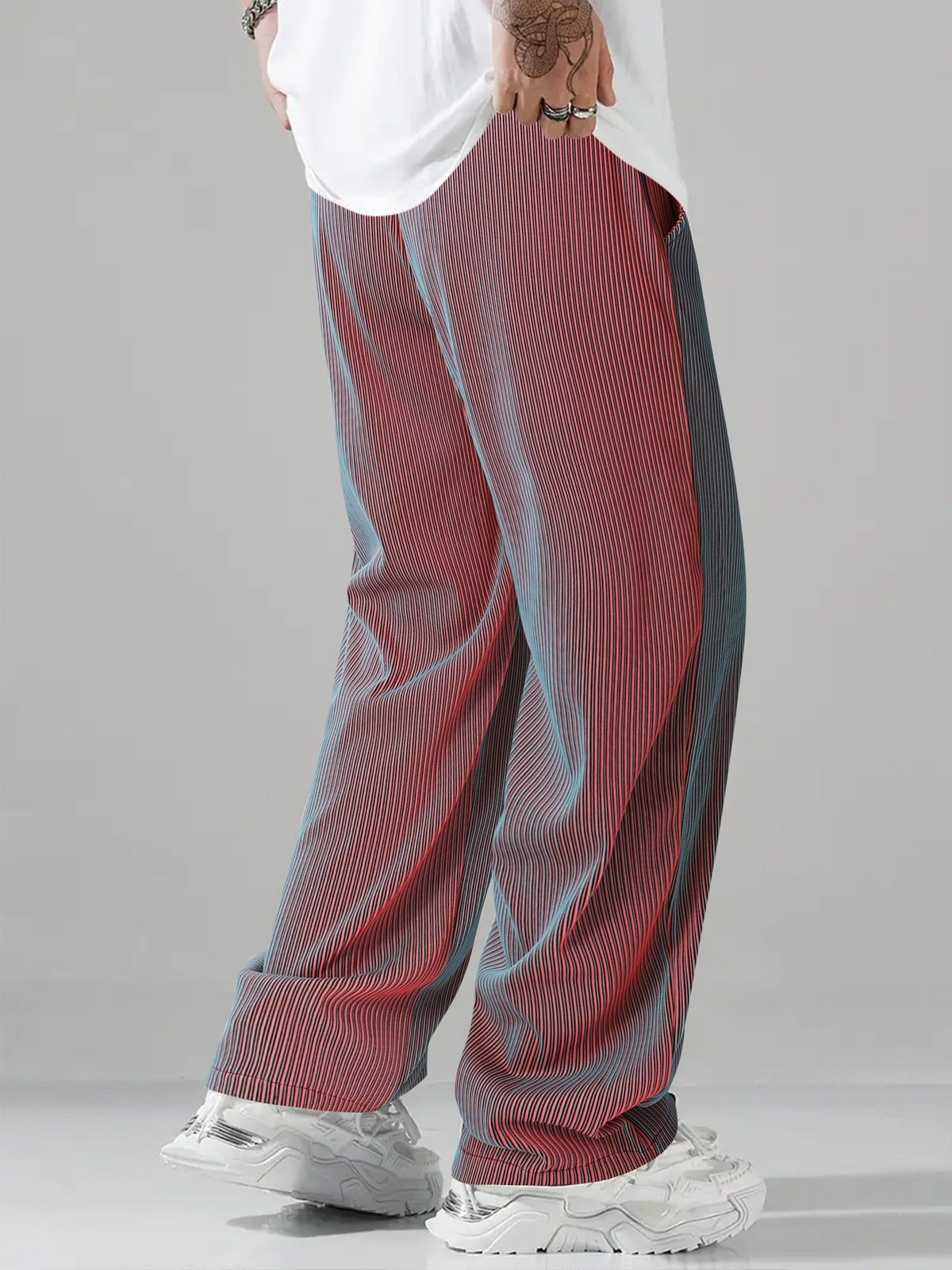 Relaxed fluid everyday casual trousers for men | Ellison -2