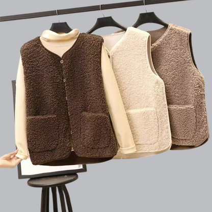 Ruby | Women's Tailored Button Front Vest