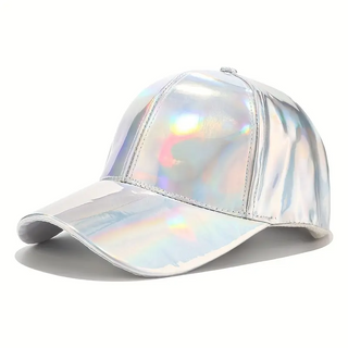 Metallic ombre casual cap for men | Metallic -3