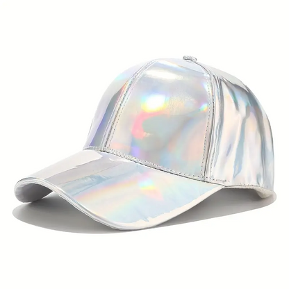 Metallic ombre casual cap for men | Metallic -3