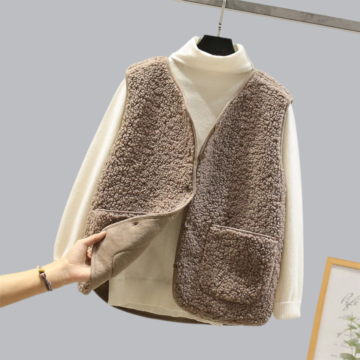Ruby | Women's Tailored Button Front Vest