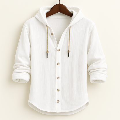 Casual hooded shirt for men | Emerson -4