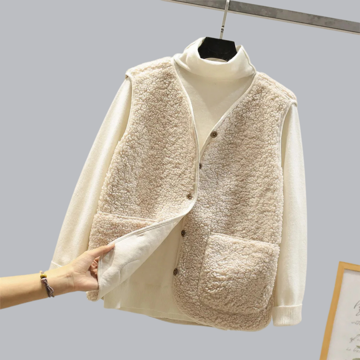 Ruby | Women's Tailored Button Front Vest