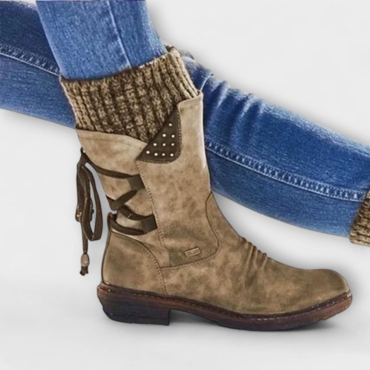 Comfortable orthopaedic everyday ankle boots for women | Tracy -4