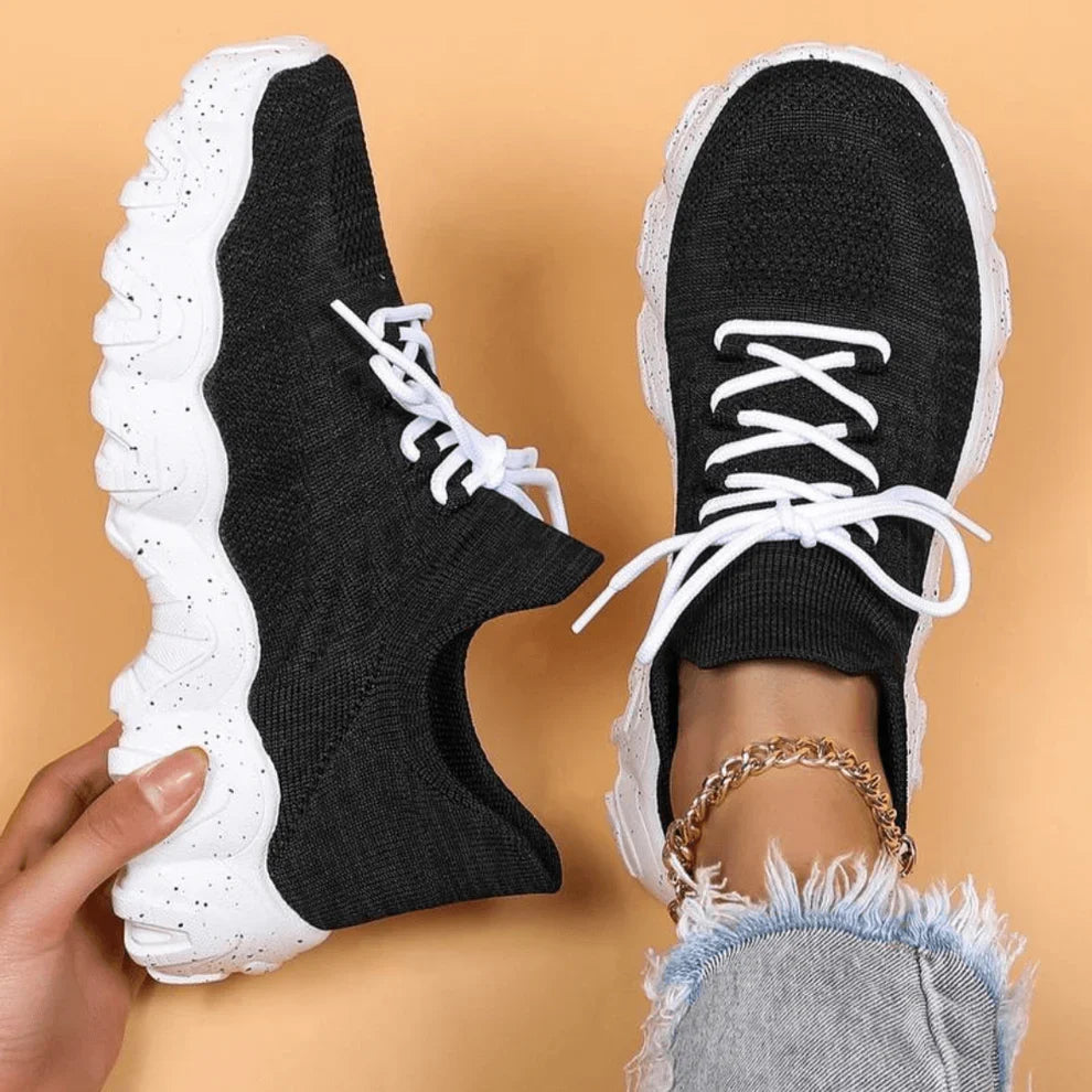 Ella | Women's Breathable Knit Cushioned Sneaker