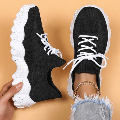 Ella | Women's Breathable Knit Cushioned Sneaker
