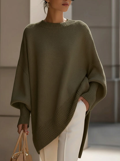 Cosy oversized luxe pullover for women | Clare -9
