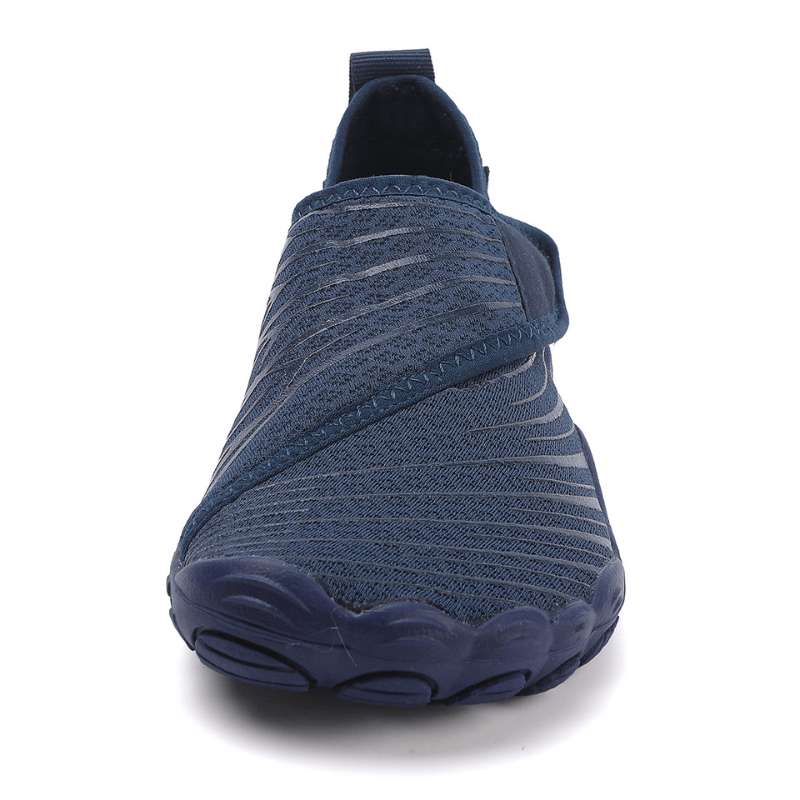 Nora | Navy Blue Barefoot Shoe