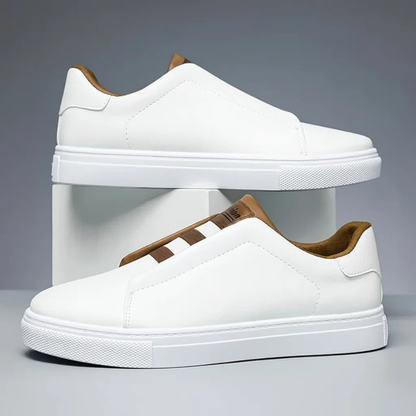 Classic leather casual trainers for men | Chelsea -2