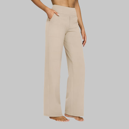 Comfortable stretch everyday casual trousers for women | Adele -6
