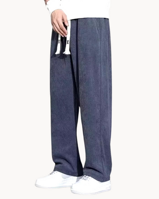 Classic relaxed corduroy casual trousers for men | Cord -2