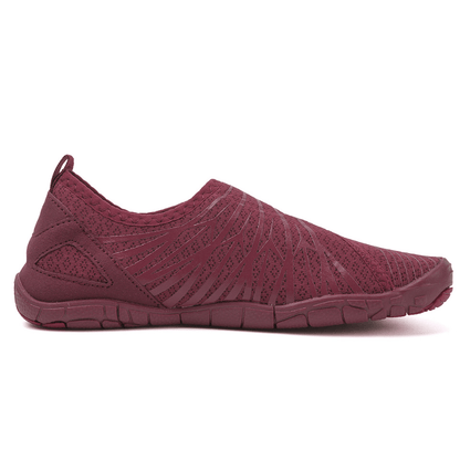 Valeria | Burgundy Barefoot Shoe