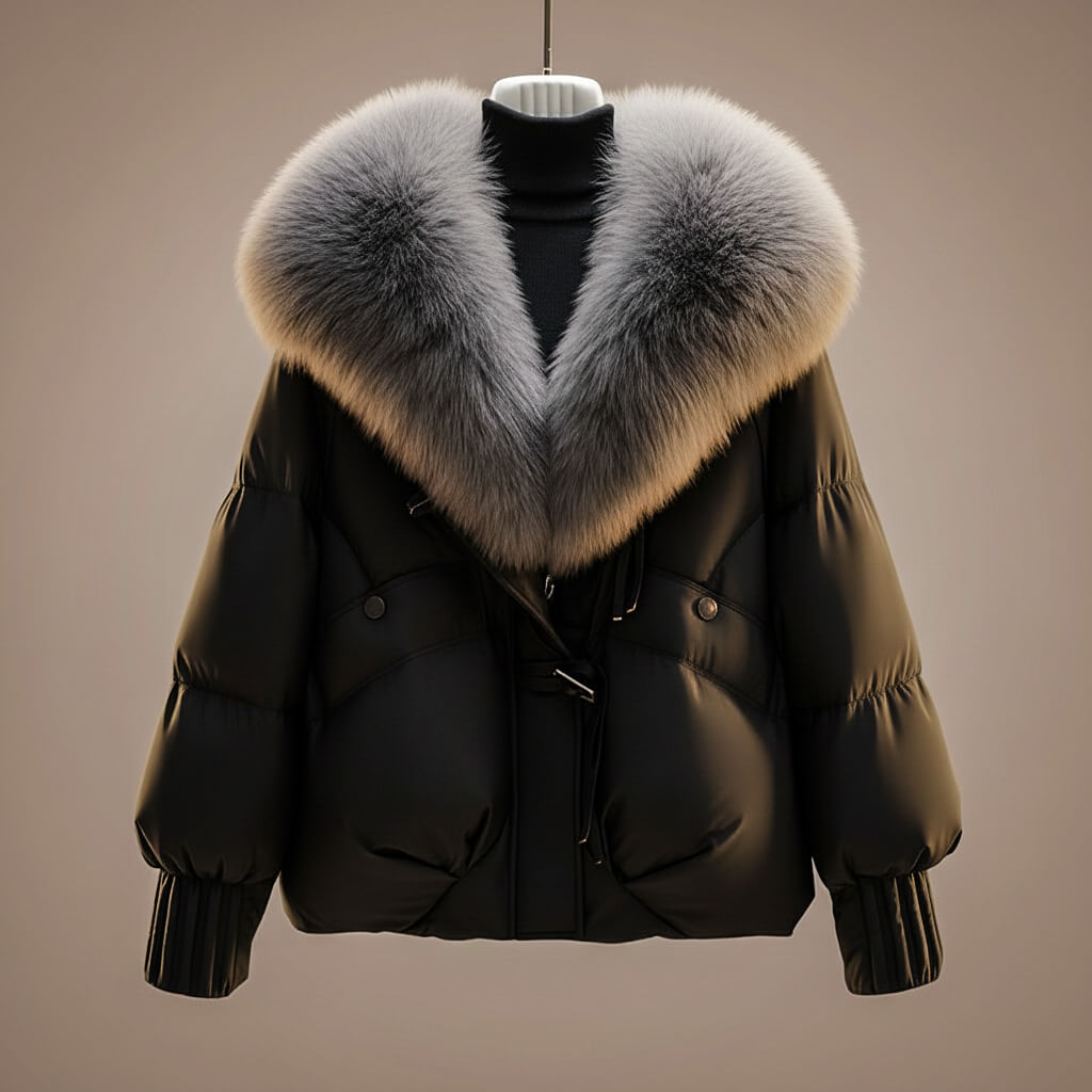 Elegant structured winter coat for women | Marianne Elise -6