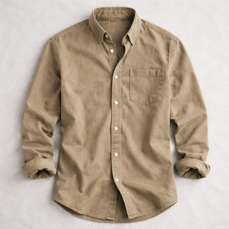 Classic oxford smart casual shirt for men | Hudson -2