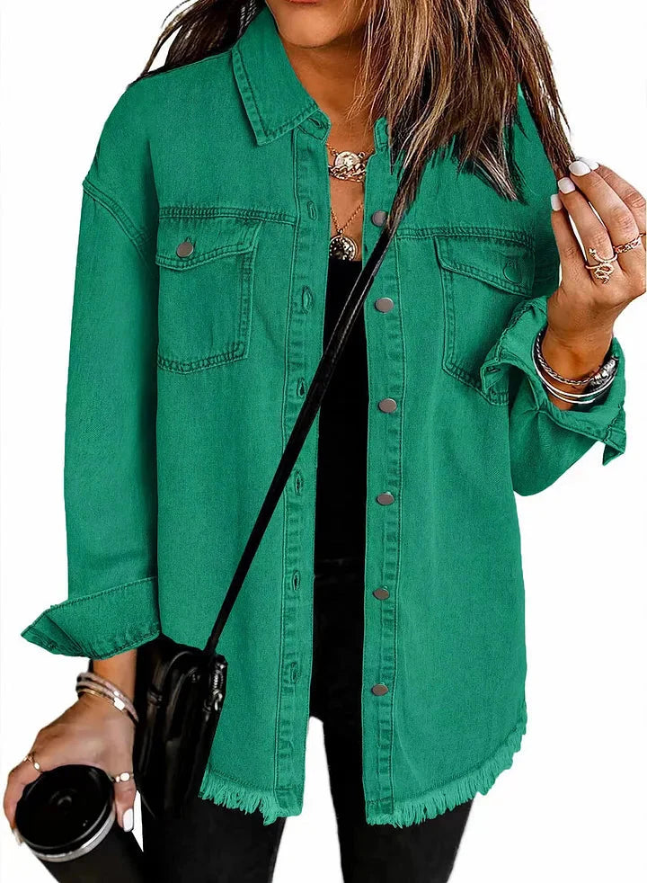 Signature casual denim jacket for women | Katja -14