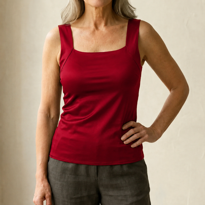 Belladine | Women's Built In Bra Support Tank Top