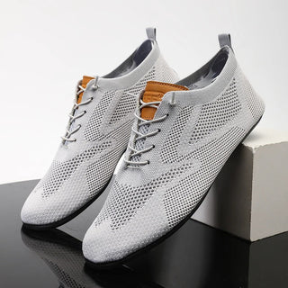 Mesh knit slip-on stretch everyday trainers for men | Airknit -14