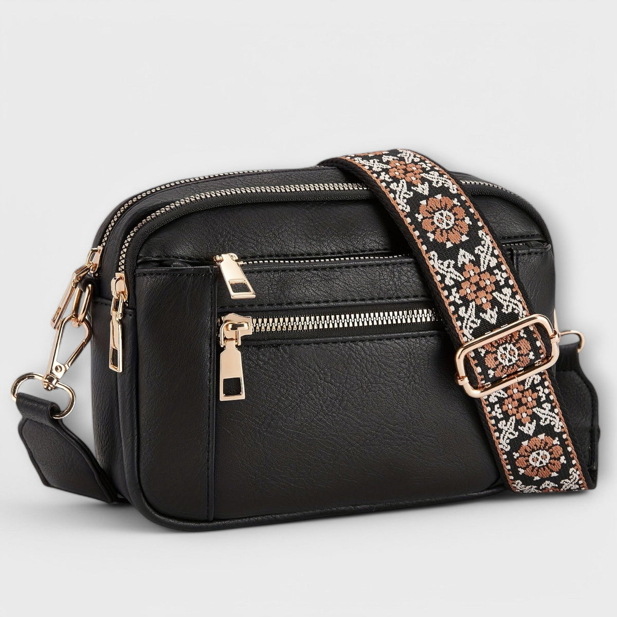 Faye | Women's Vegan Leather Crossbody Bag
