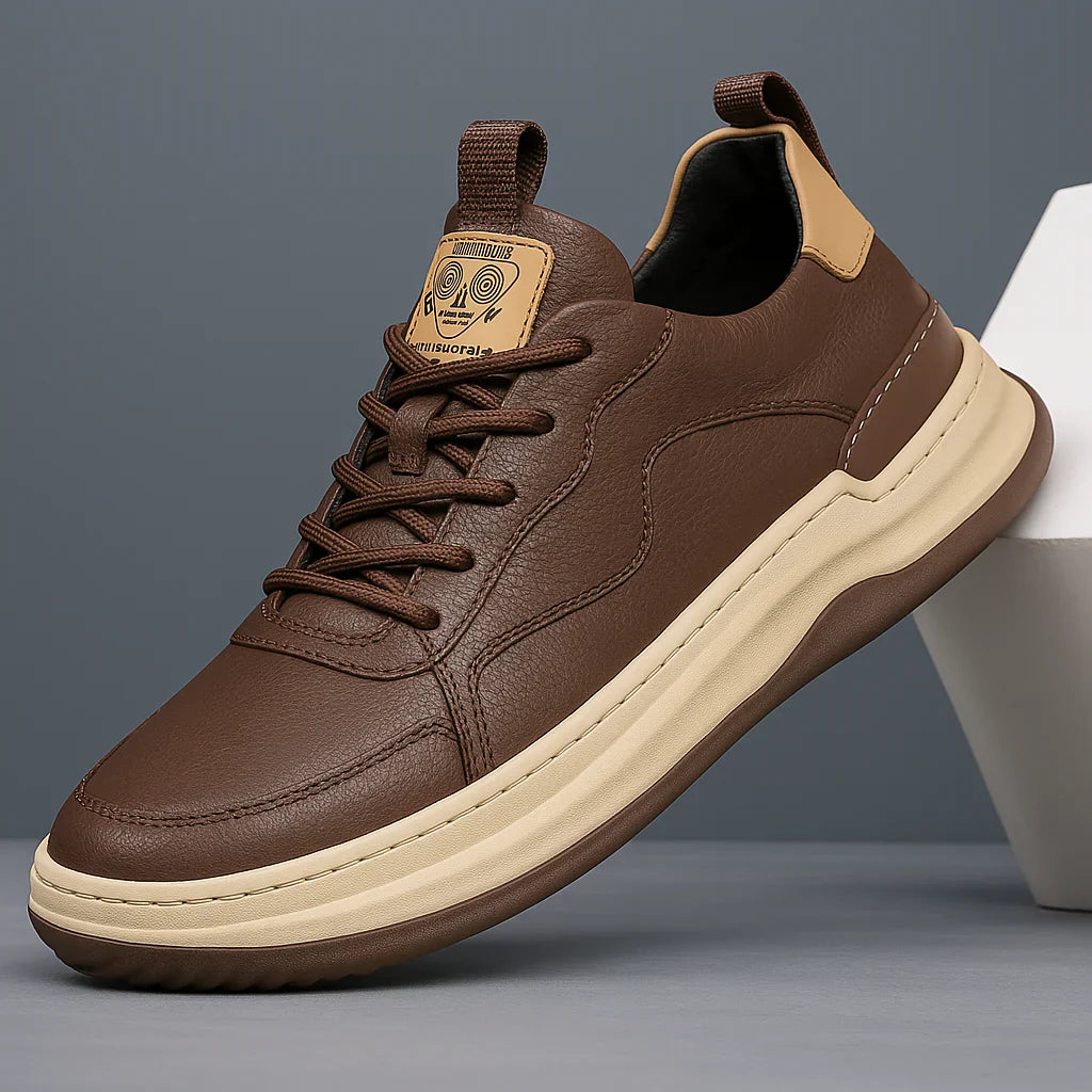 Noble Italian leather everyday trainers for men | Noble Italiana -21