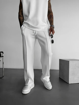 Smart pleated tailored everyday trousers for men | Ellison -1