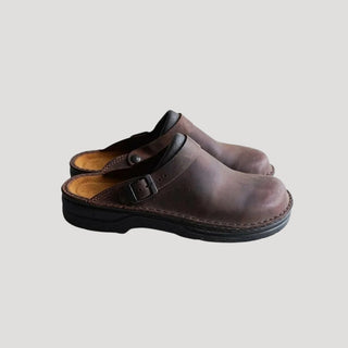Comfortable leather slip-on clog shoes for men | Comfort -1