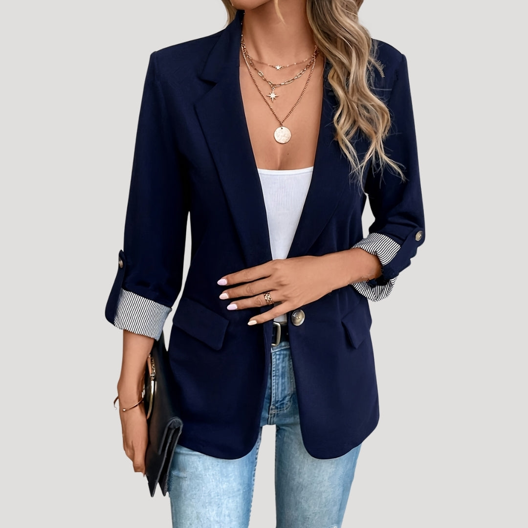 Fitted tailored smart casual blazer for women | Tailored -1