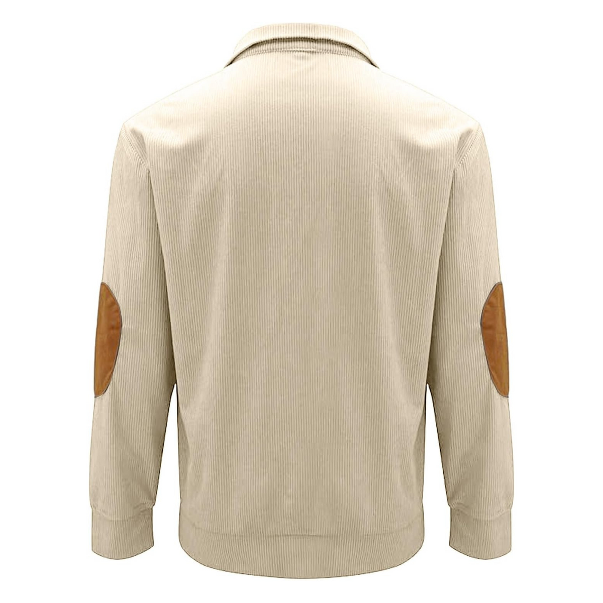 Calderon | Men's Corduroy Quarter Button Sweatshirt