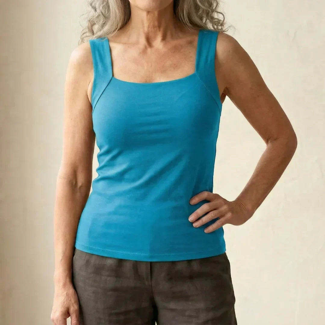 Belladine | Women's Built In Bra Support Tank Top