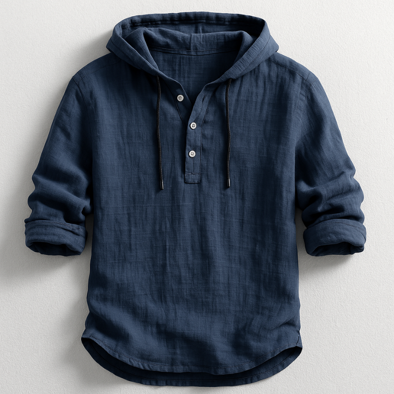 Casual hooded everyday shirt for men | Hudson -5