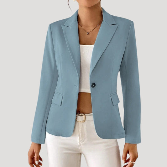 Lightweight fitted smart blazer for women | Summerset -1
