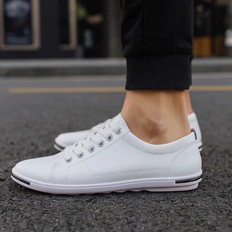 Genuine leather everyday trainers for men | Jackson -6