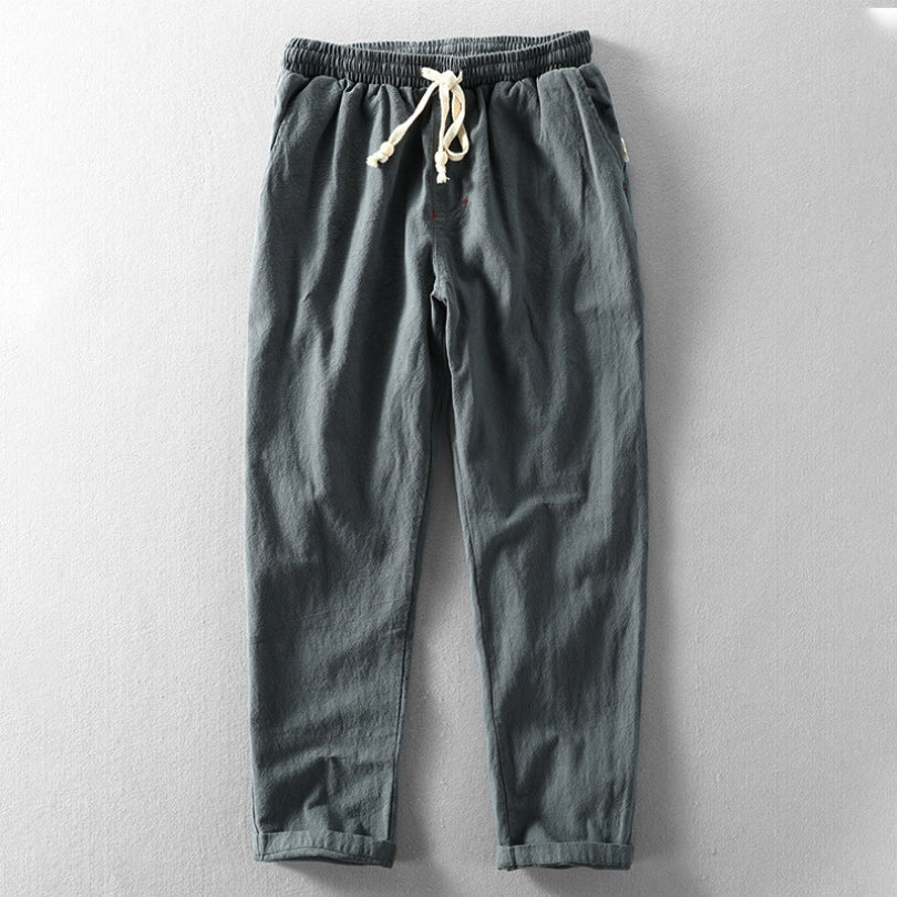Japan-style relaxed casual trousers for men | Mito -6