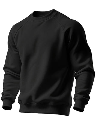 Corven | Men's Raglan Crew Neck Brushed Sweatshirt