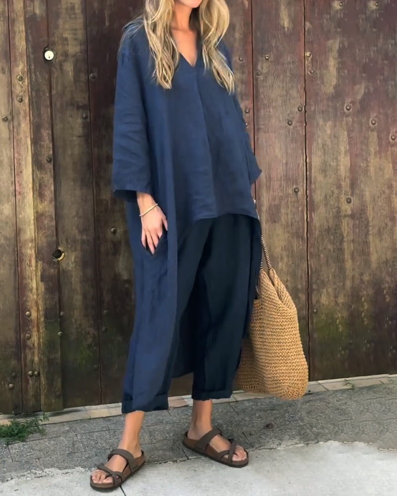 Stylish comfortable everyday two-piece set for women | Olivia -2