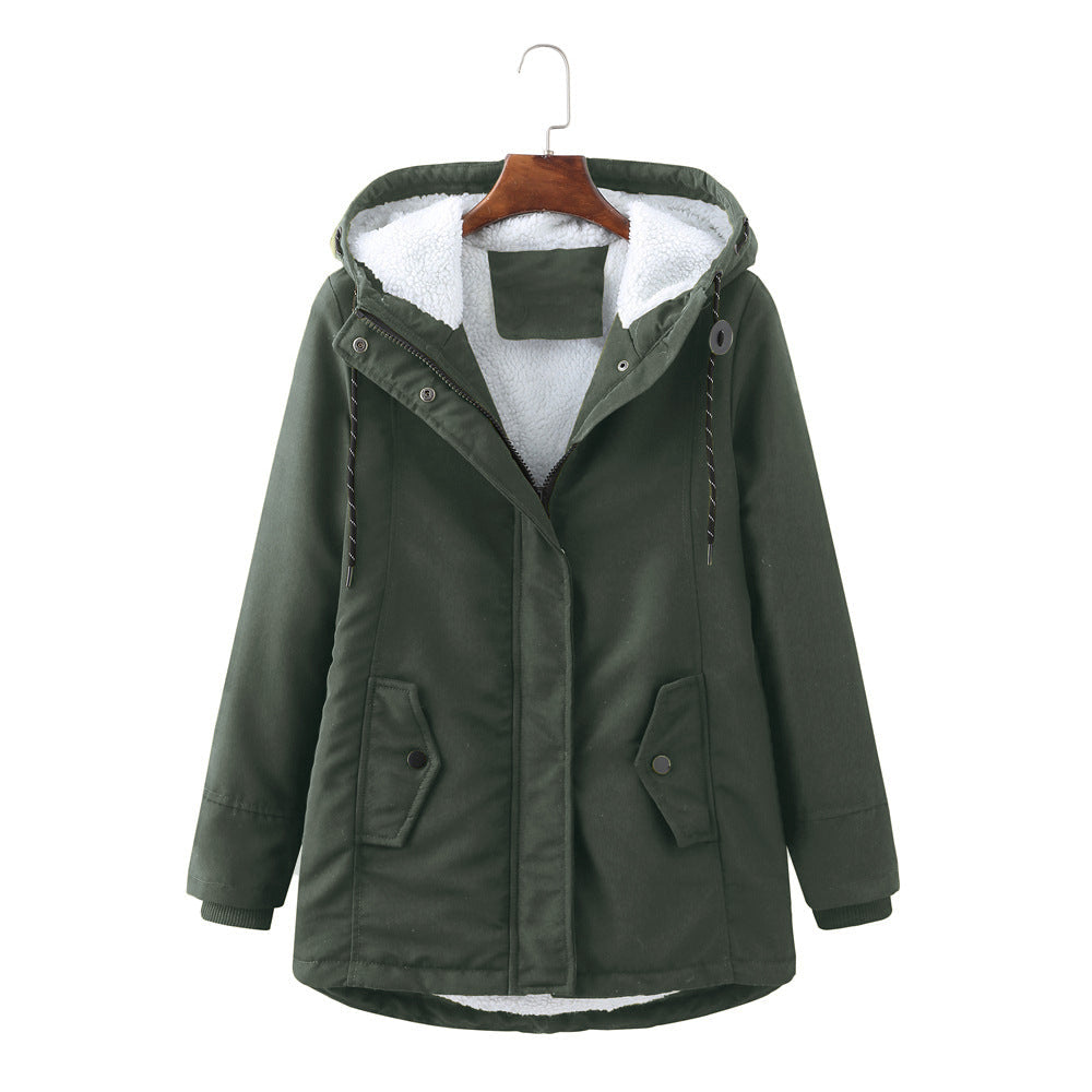 Cosy hooded everyday essential jacket for women | Lyra -8