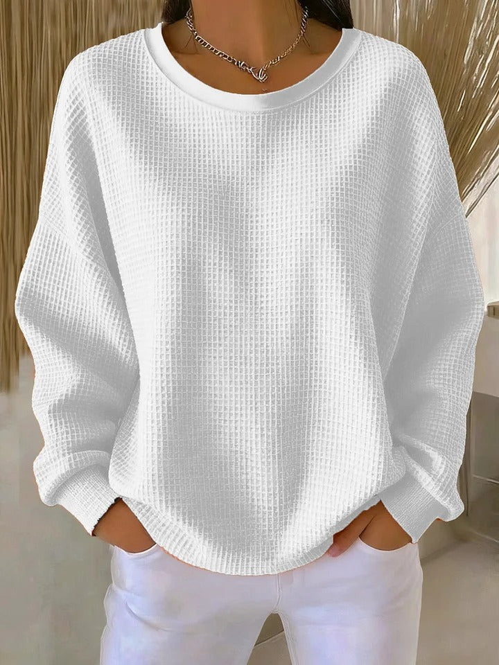 Classic everyday cosy sweater for women | Nora -7