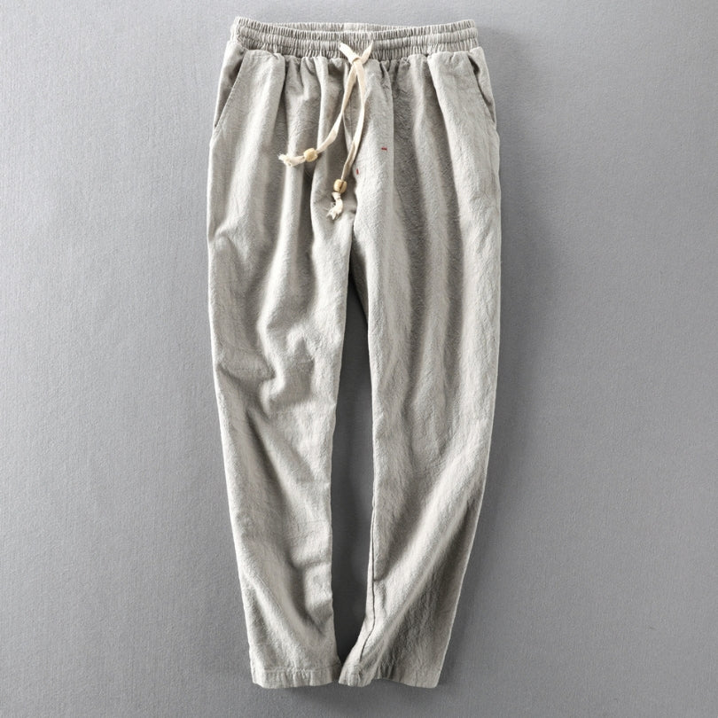 Japan-style relaxed casual trousers for men | Mito -5