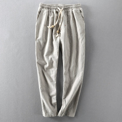 Japan-style relaxed casual trousers for men | Mito -5