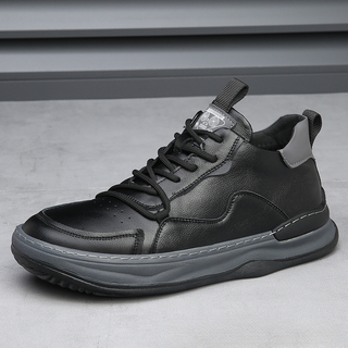 Italian genuine leather premium trainers for men | Marco Italiana -21